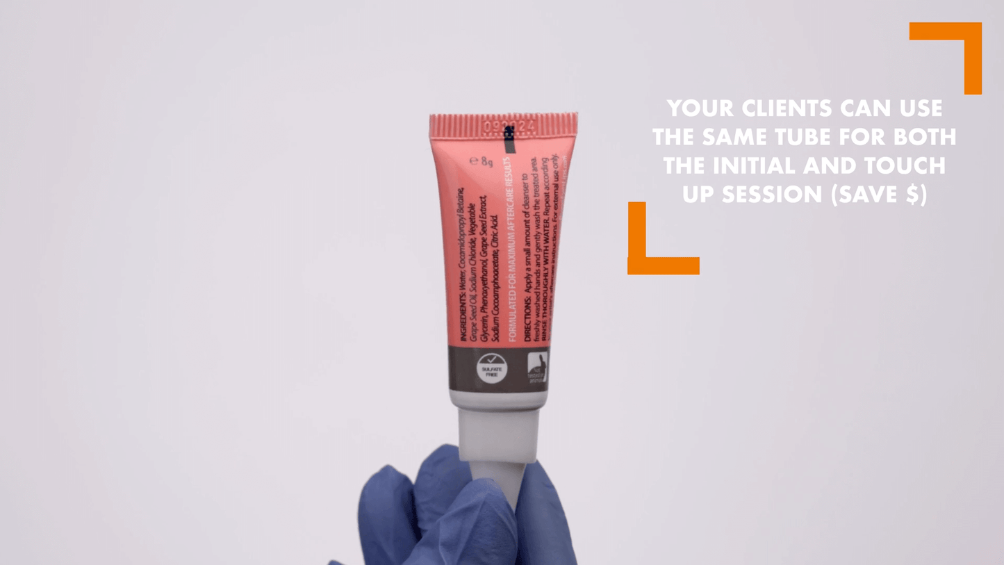 Aftercare Cleanser | PMU & Microblading Wash | Box of 25