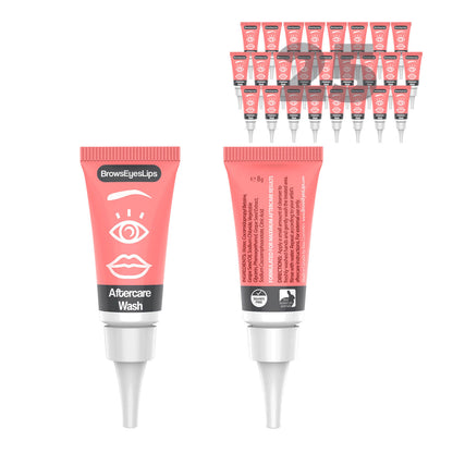 Aftercare Cleanser | PMU & Microblading Wash | Box of 25
