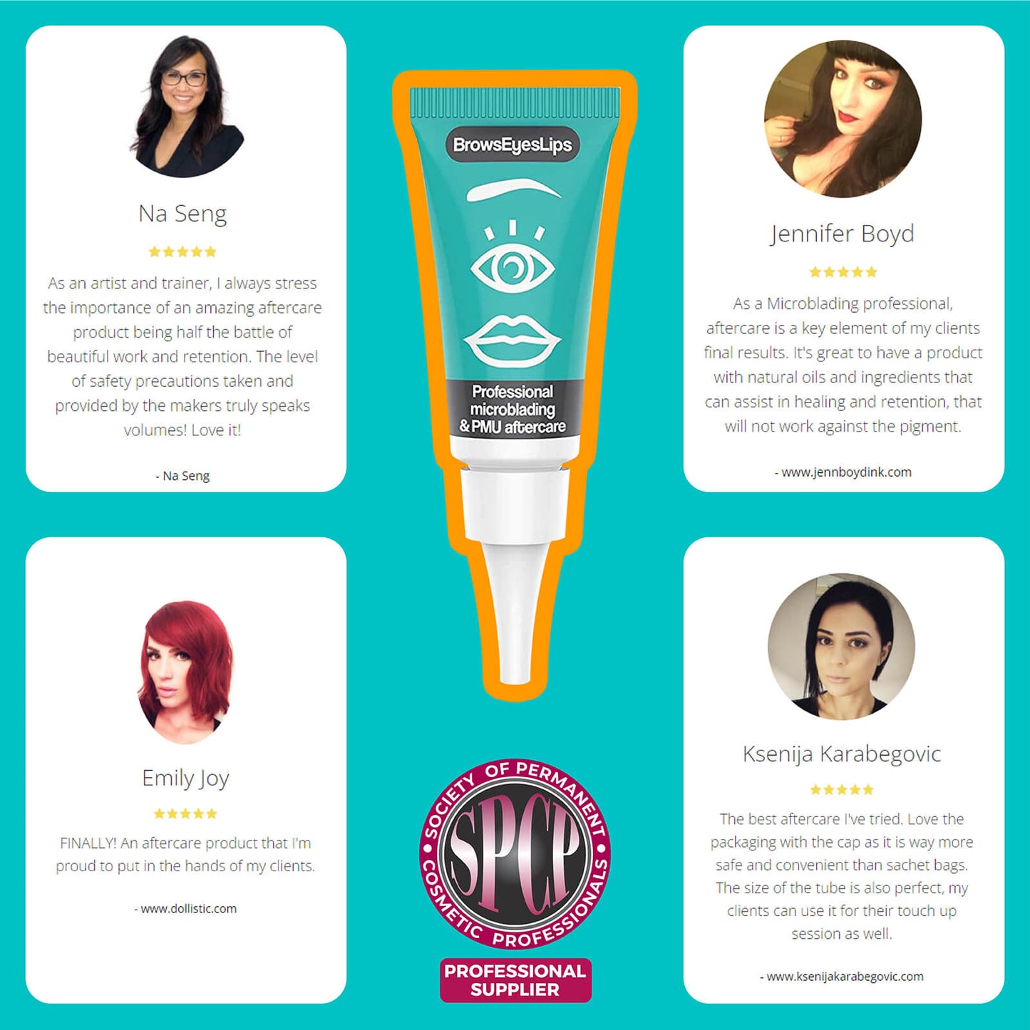 Microblading & PMU Aftercare | Box of 25