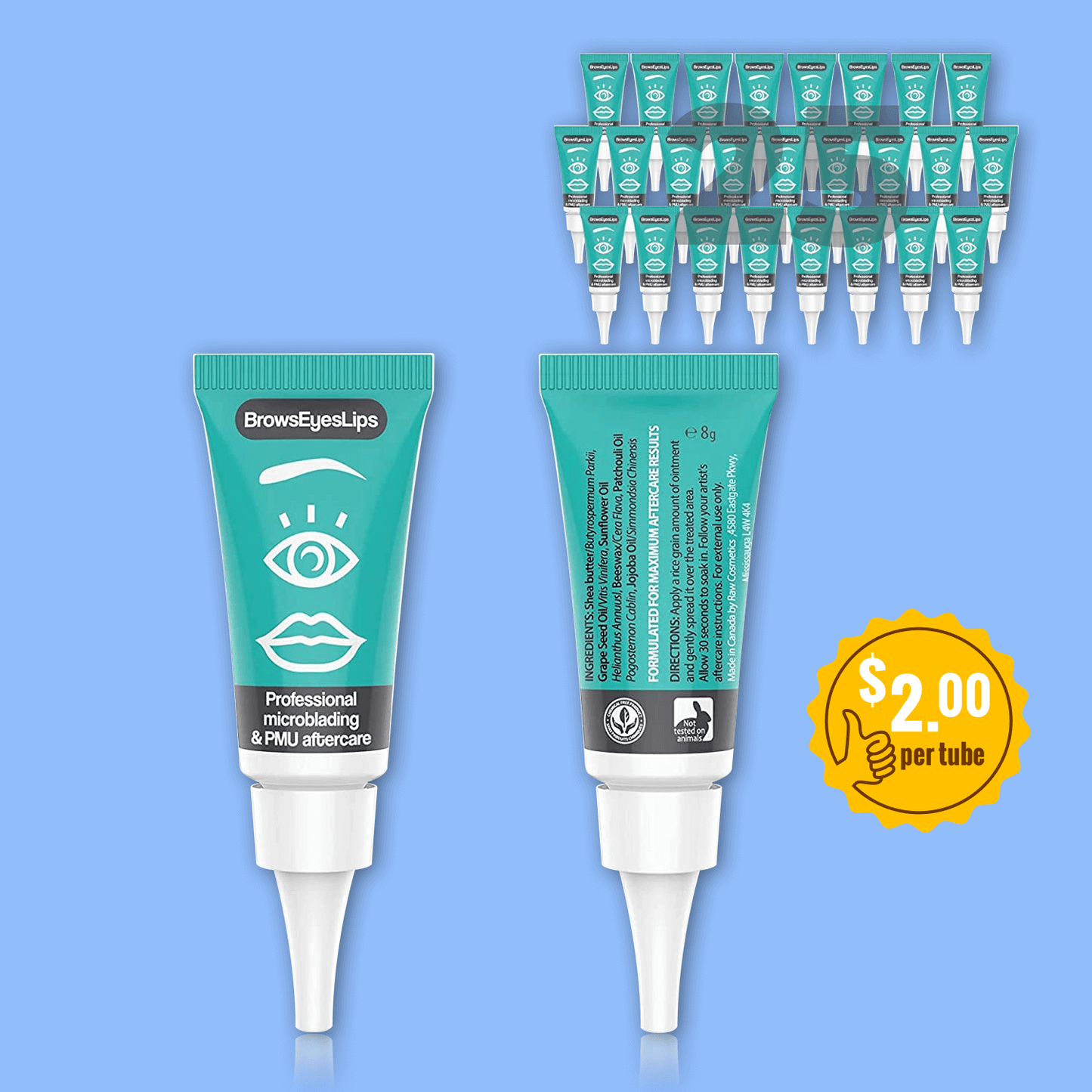 Microblading & PMU Aftercare | Box of 25