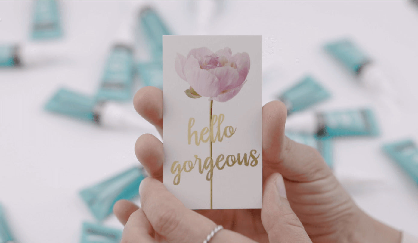 Hello Gorgeous Aftercare Card