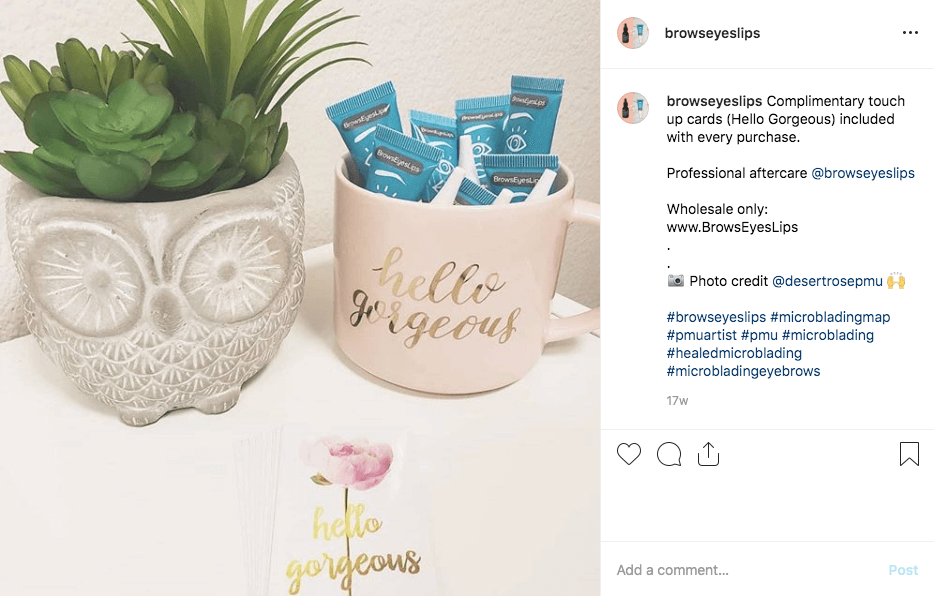 Aftercare for Microblading